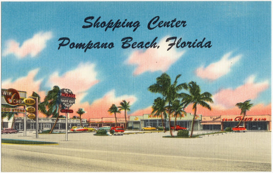 Shopping Center, Pompano Beach