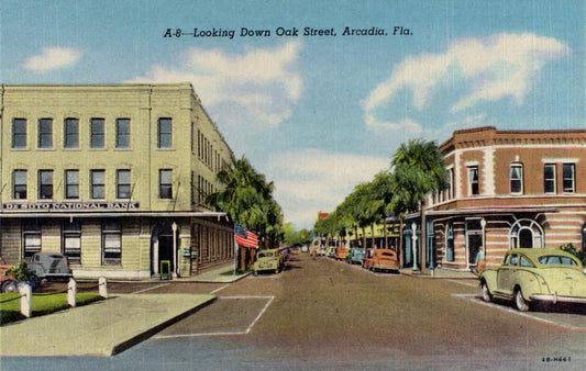 Looking Down Oak Street--Arcadia