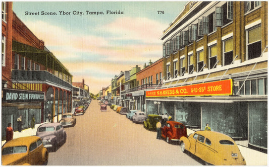Street Scene, Ybor City, Tampa
