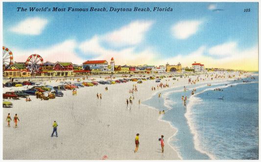 The World's Most Famous Beach--Daytona Beach