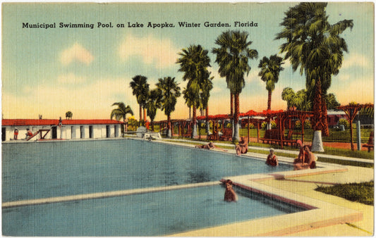 Municipal Swimming Pool, Lake Apopka, Winter Garden