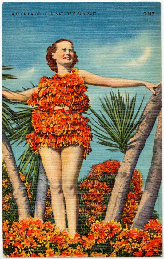 A Florida Belle In Nature's Sun Suit