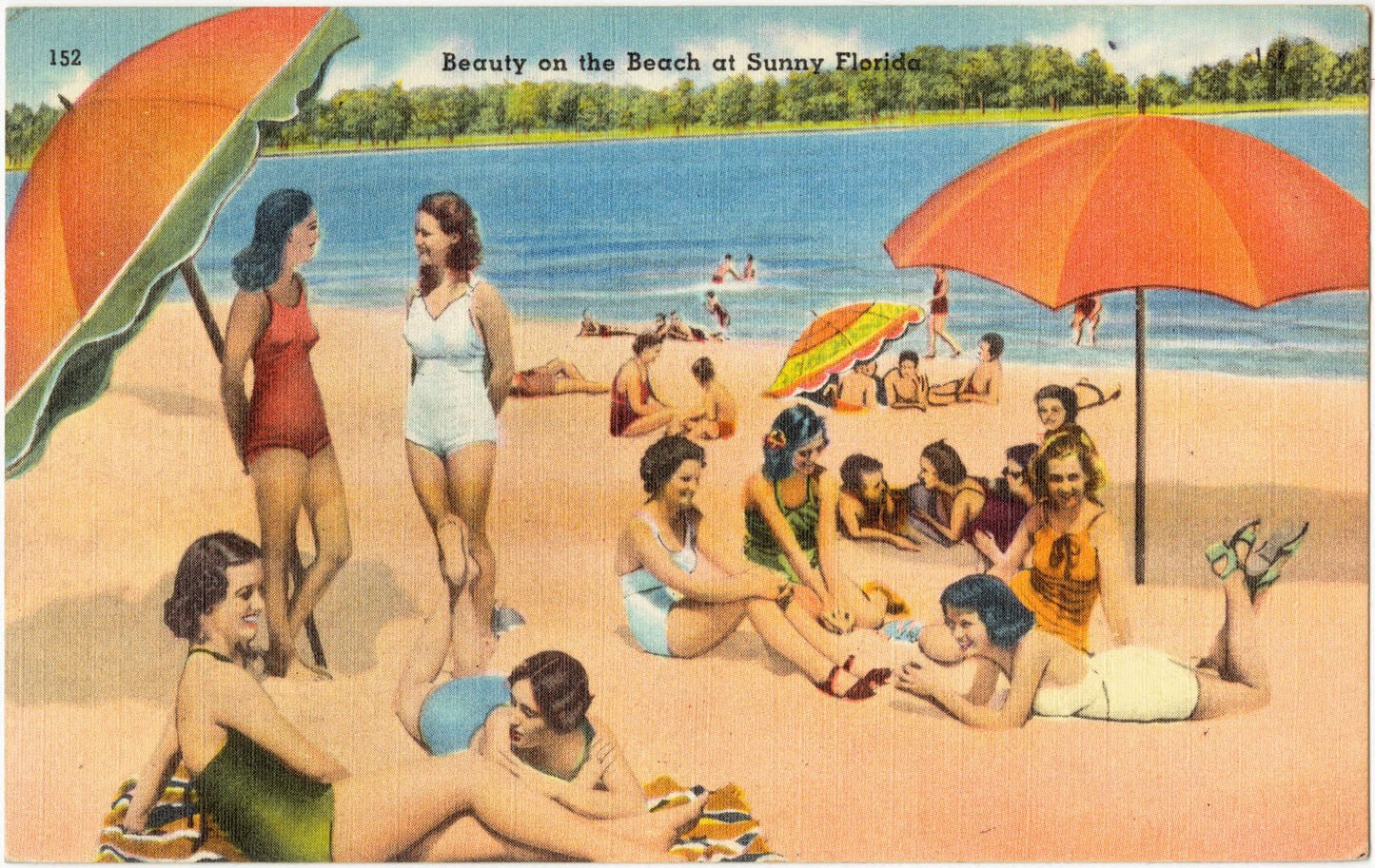 Beauty on the Beach at Sunny Florida