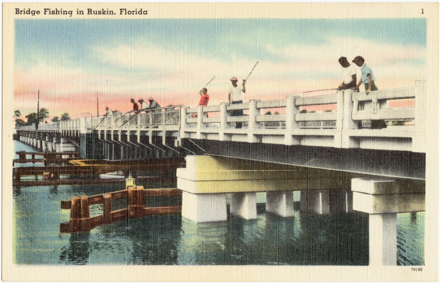 Bridge Fishing in Ruskin