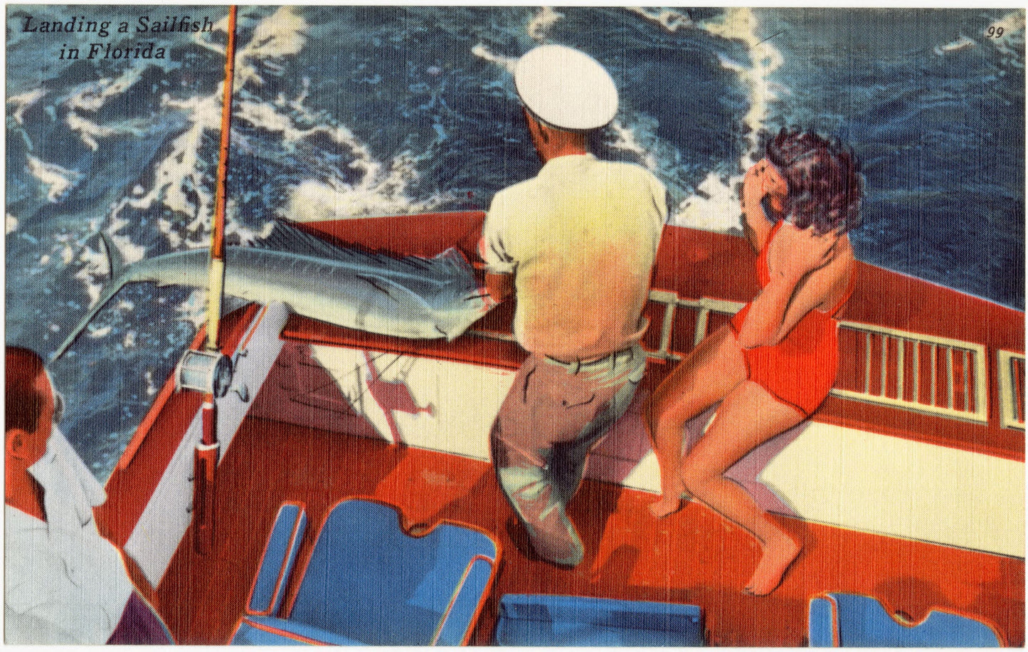 Landing a Sailfish in Florida