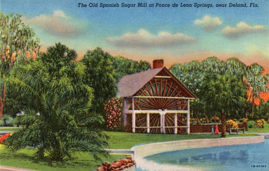 Old Spanish Sugar Mill, Ponce De Leon, Deland